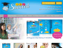 Tablet Screenshot of 123succeed.com